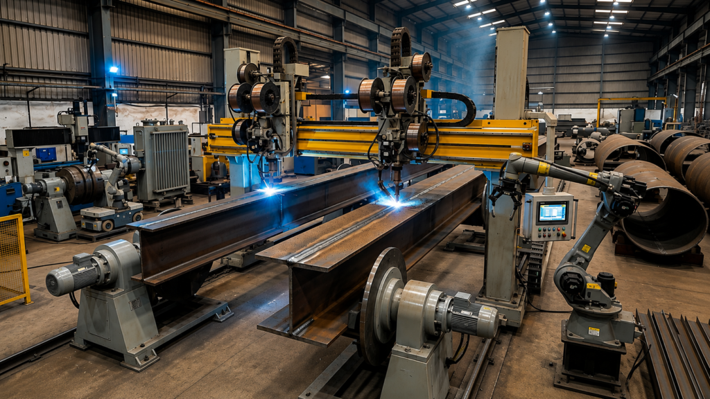 welding Automation Solutions for steel fabrications