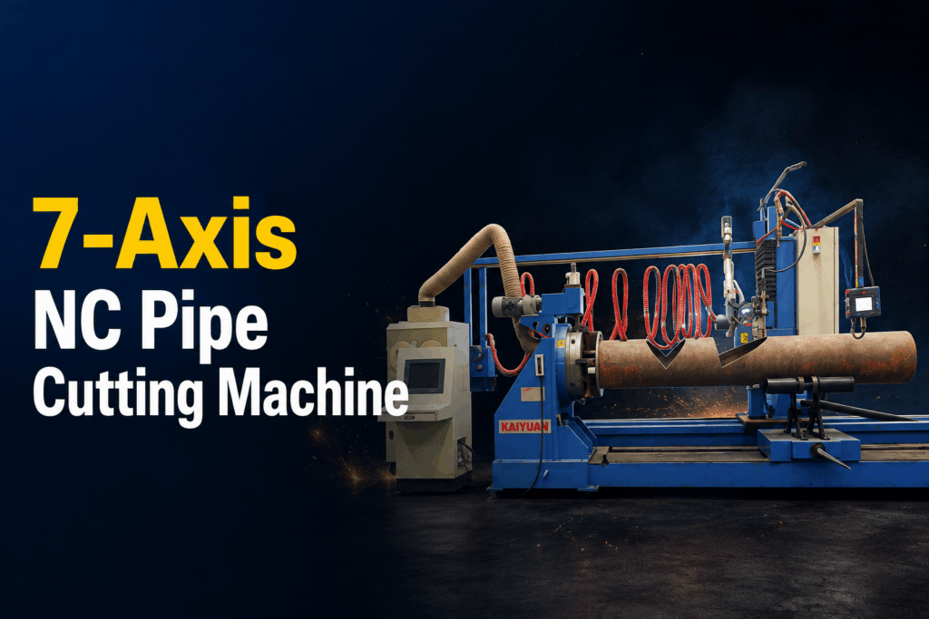 7-axis nc pipe cutting machine