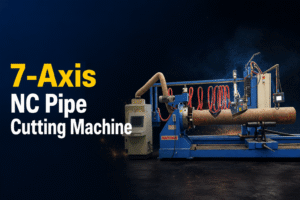 7-axis nc pipe cutting machine