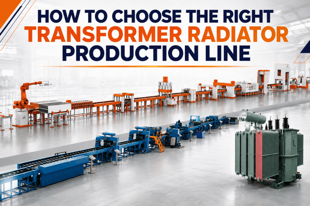 Transformer Radiator Production Line